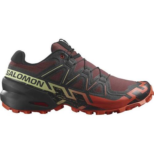 SALOMON Herren Trailrunningschuhe SHOES SPEEDCROSS 6 Rum Ra/Chert/Cognac, Größe 46 ⅔ in Rot