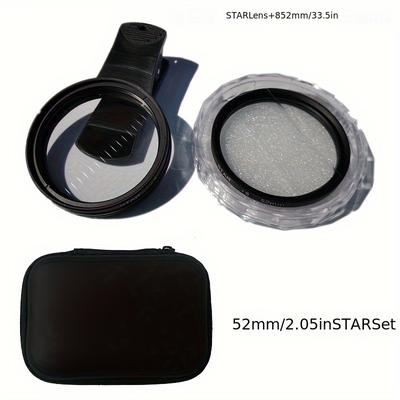 TEMU 52mm Circular Polarizing Lens Filter Cpl, No Reflection Portable Camera Lens Attachment, Compatible With Iphone, Huawei, And Android Smartphones