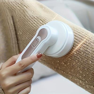 TEMU 1pc Electric Lint Shaver - Usb Rechargeable, Multipurpose Fabric Defuzzer - Portable And Handheld For Clothes, Sweaters, Bedding - Ideal Home Cleaning Tool, Back To School Essential