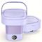 TEMU Portable Washing Machine, 10l Folding Mini Washer With 3 Modes Deep Cleaning Of Underwear, Baby Clothes, Foldable Washing Machine For Apartments, Dorm, Camping, Rv, Travel Laundry