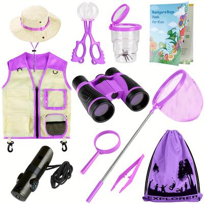 TEMU Purple Outside Toys For Kids Toddlers 3-4-5-8-12, Kids Kit, Kids Outdoor Toys, Outdoor Toys For Kids 6-8, Gifts Toys For 3+ Year Old Boys