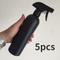 TEMU 5pcs 16oz Durable Black Spray Bottles - Leak-proof, Mist & Stream Settings For Cleaning Solutions, , Essential Oils & Hair Care