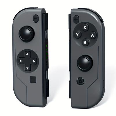 TEMU Wireless Controller For Switch With Motion Control, Dual Vibration, Plug And Play, Wake-up Function, Includes Comfort Grip