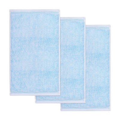 Möve Gästetuch Superwuschel 3er Pack aquamarine Image