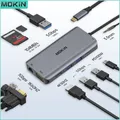 Docking station MOKiN 10 in 1 per MacBook Air/Pro, iPad, laptop Thunderbolt - USB 3.0, HDMI 4K30Hz,