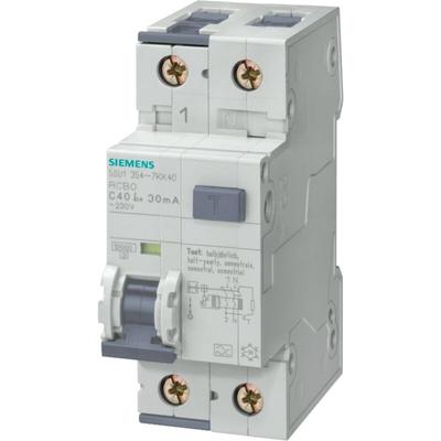 Siemens - Magnetothermischer differenzialer 1p+n kurve c 32a 6ka 5su1356-1kk32 Image