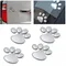 Autocollants de voiture autocollants créatifs patte 3D Animal chien chat pieds imprime décalcomanie voiture moto autocollant accessoires de voiture