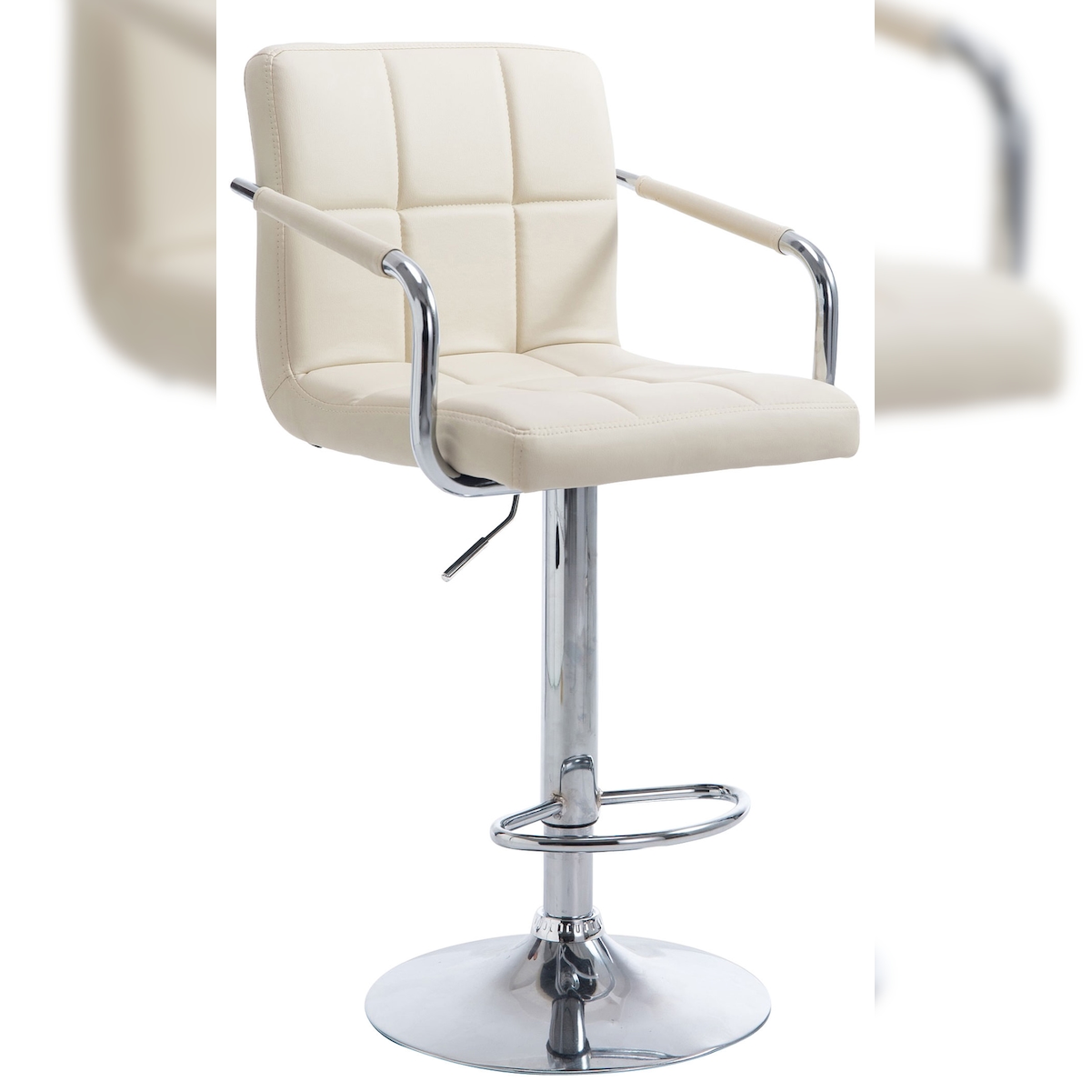 CLP Barhocker Lucy V2 creme/chrom Image