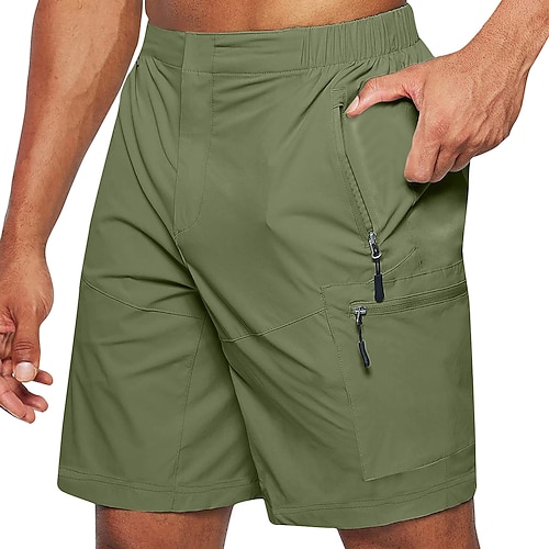 Herren Militär Sommer Außen Ripstop Schnelltrocknend Multi Pocket Leicht Schwarz Grün M L XL 2XL 3XL Image