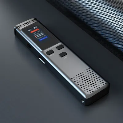 64GB/16GB/8GB Digital Voice Recorder Voice Activated Audio Recording Noise Reduction with Playback