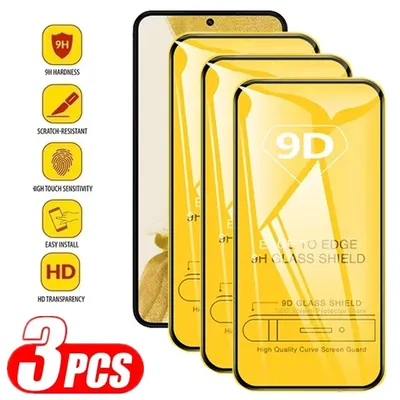 9D Screen Protector for Samsung A56 A55 5G A54 A53 A52 A36 A35 A34 A33 A32 A15 A13 A35 A34 S25 S24
