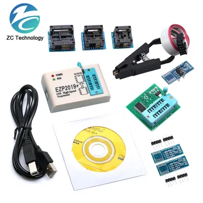 Newest Version EZP2019 High-speed USB SPI Programmer Support24 25 93 EEPROM 25 Flash BIOS Chip Full
