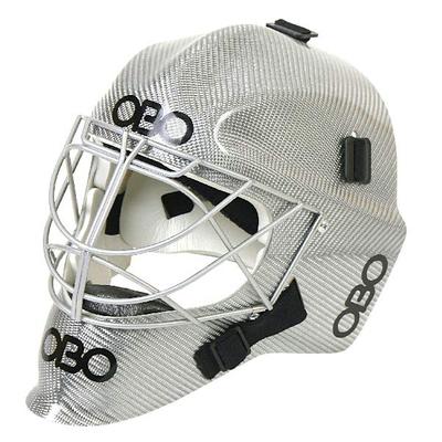 OBO FG Field Hockey Goalie Helmet Silver