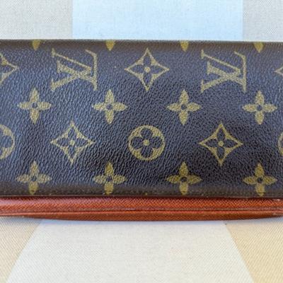 Louis Vuitton Other | Louis Vuitton Flap Check Book In Monogram Print | Color: Tan | Size: Os