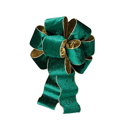 Majestic Holiday Bows, Set Of Four - Frontgate - Outdoor Christmas Decorations