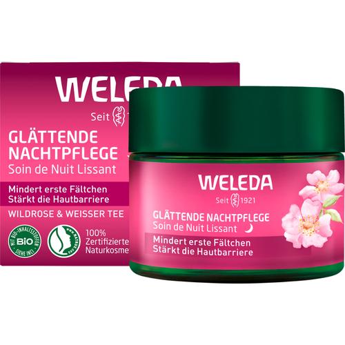 Weleda glättende Nachtpflege Wildrose & weißer Tee 40 ml Creme