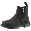 Chelseaboots DR. MARTENS "2976 Alyson", Damen, Gr. 37, schwarz, Leder, unifarben, klassisch, Schuhe, Chunky Boots, Plateau Schuh, Boots mit Blockabsatz
