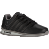 Sneaker K-SWISS "RINZLER", Gr. 41, schwarz (schwarz, december sky), Leder, Synthetik, sportlich, Schuhe