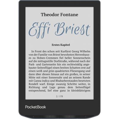 POCKETBOOK E-Book "Verse Pro Color - DACH-Version", blau (blaugrau), 16 GB, Tablets/E-Book Reader
