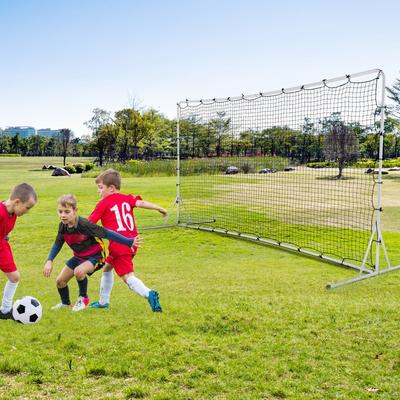 12 x 6 Feet Soccer Rebounder Net with All Weather Net