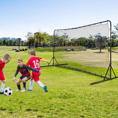 12 x 6 Feet Soccer Rebounder Net with All Weather Net