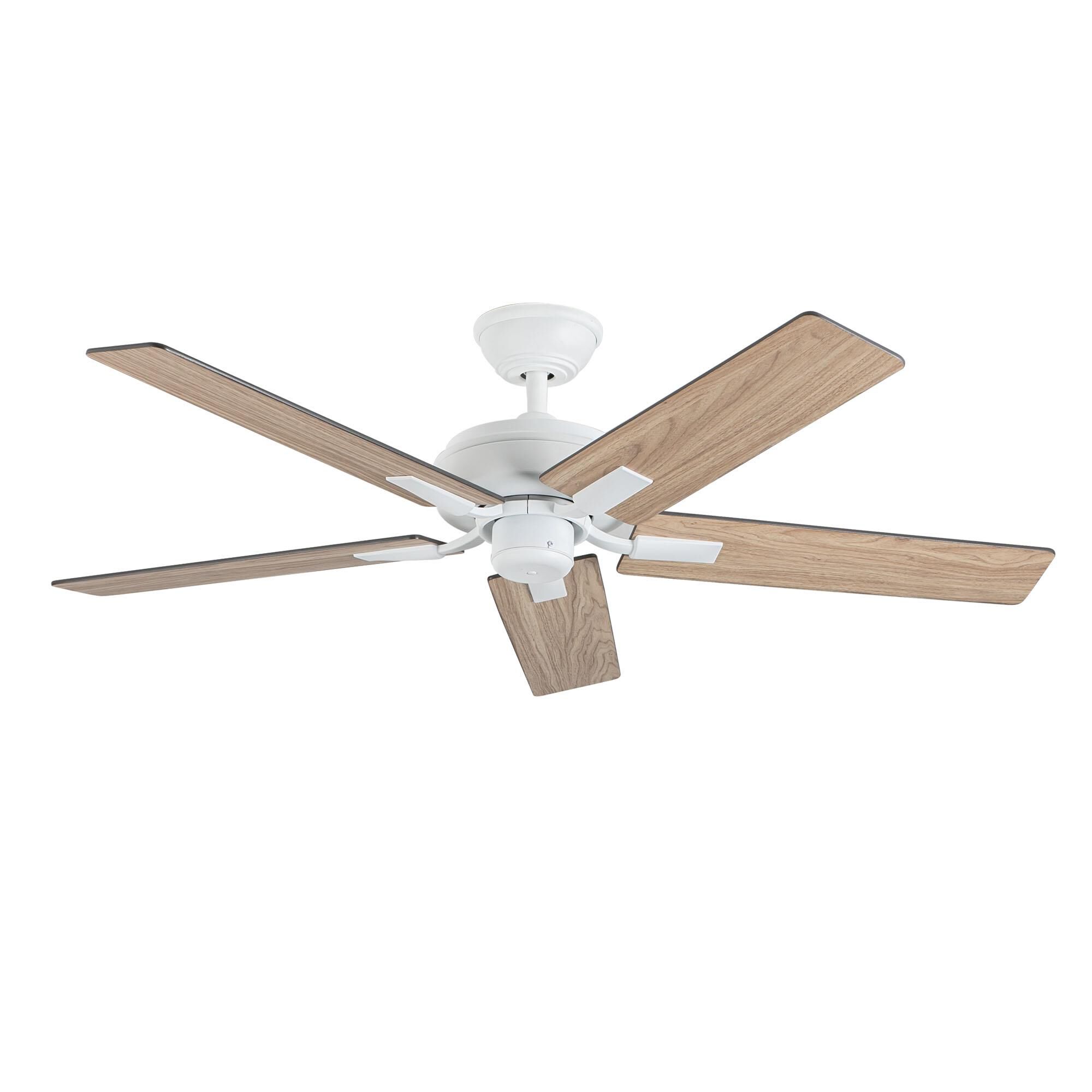 Kuzco Lighting Erikson 52 Inch Ceiling Fan - CF78752-WH-NLW