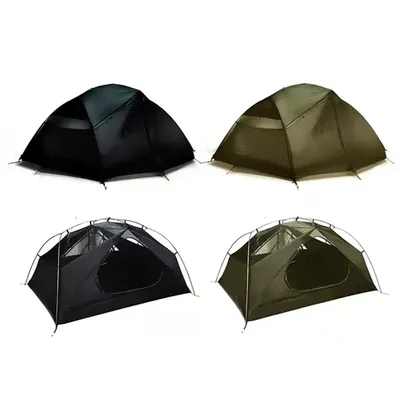 15D Silicon Coated MSR Hubba Hubba NX style 3 Person Lightweight Backpacking Tent, Ripstop waterproof Tent,ultralight 3 man