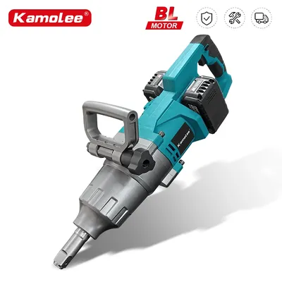 Kamolee 5800 N.M Drehmoment 1 Zoll bürstenloser elektrischer Schlagschrauber. Straffen Sie die LKW-Reifenschrauben. Anwendbar auf 18 V 21 V-Batterie