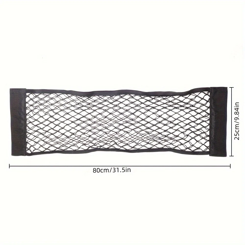 5 Größen Auto-Rückseite, Kofferraum, Sitz, elastische Schnur, Netz, magischer Aufkleber, Netz-Aufbewahrungstasche, Tasche, Käfig, Auto-Organizer, Sitz-Rückentasche Image