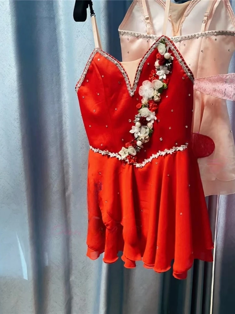 Kinder Amor kleinen Engel Ballett Performance Platte kurzen Rock Wettbewerb üben Gymnastik Anzug Chiffon Ballett Rock Image