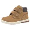Klettboot TIMBERLAND "TODDLE TRACKSMID HOOK & LOOP BOOT", Damen, Gr. 25, gelb (wheat), Leder, sportlich, Schuhe, Winterstiefel, Winterboots, Snowboots, Winterschuhe, für Kinder