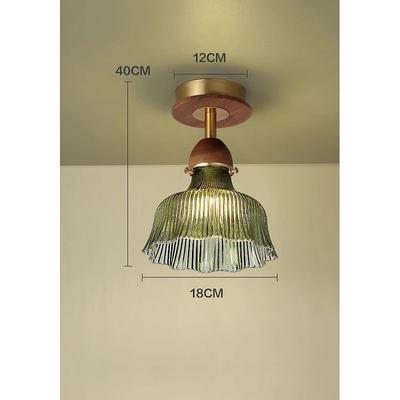 LED Pendant Light 3-Color Light Source 1-Light Personalized Simple Retro Rustic Decorative Pendant Lighting for Dining Room Kitchen Closet Bedside 110-240V