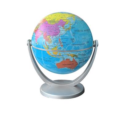 1Pc Retro Globe 360 Rotating Earth World Ocean Map Ball Antique Desktop Geography Learning Education Home School Decoration