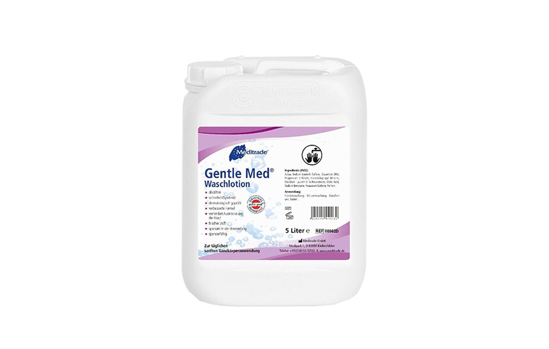 Gentle Med Waschlotion 5000ml, paraben und alkalifrei, frischer Duft Image