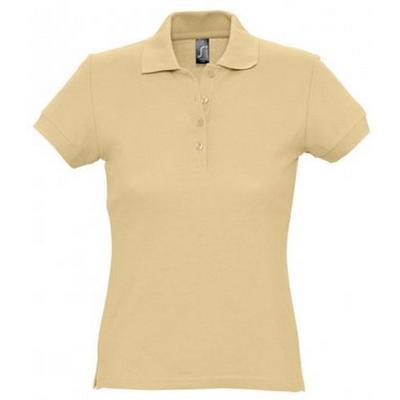 SOLS Passion - Polo-Shirt aus 100% Baumwolle mit kurzen Ärmeln - Damen (Sand) Image