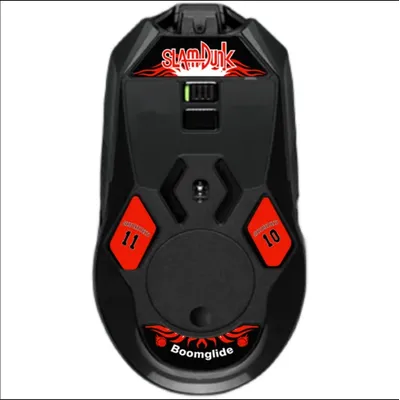 BOOMGLIDE GlassMouse Feet Compatible Logitech G903 Mouse Customized Round Curved Edge Glass Skates