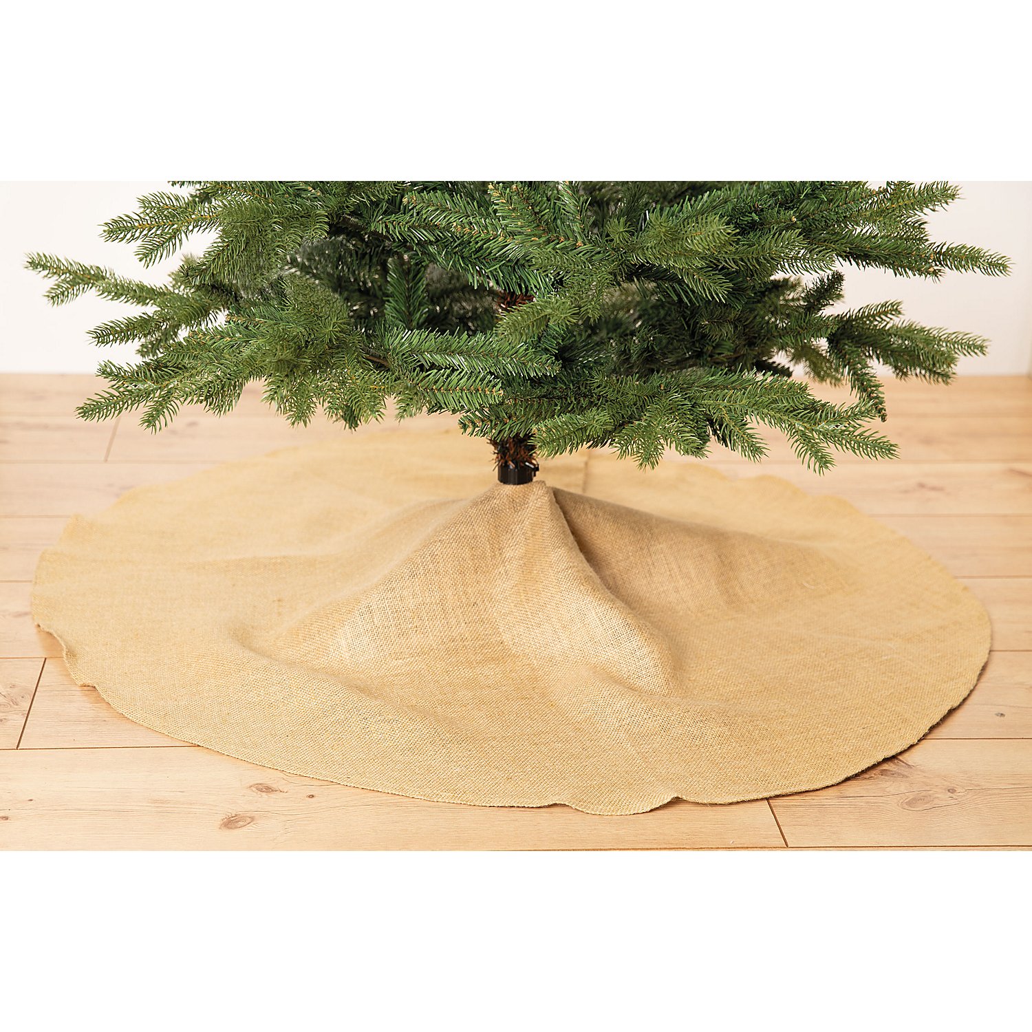 Christbaumdecke aus Jute, 120 cm Ø Image