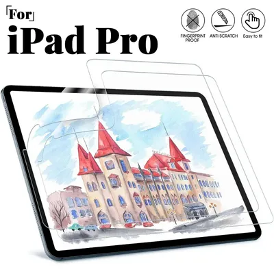 For Ipad Pro Screen Protector Paper Feel Film Clear Soft Protective Cover Film for Apple IPad Pro