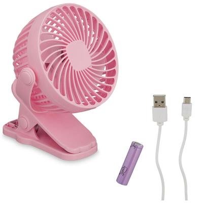 Ventilator klein, 3 Stufen, schwenkbar, mit Clip, leise, Klemmventilator, Büro, Auto, Image