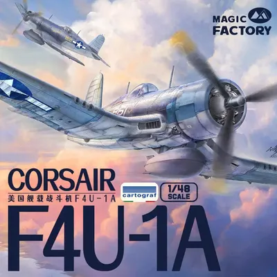 Magische fabrik 5003 1/48 us träger basierte kämpfer F4U-1A corsair Image