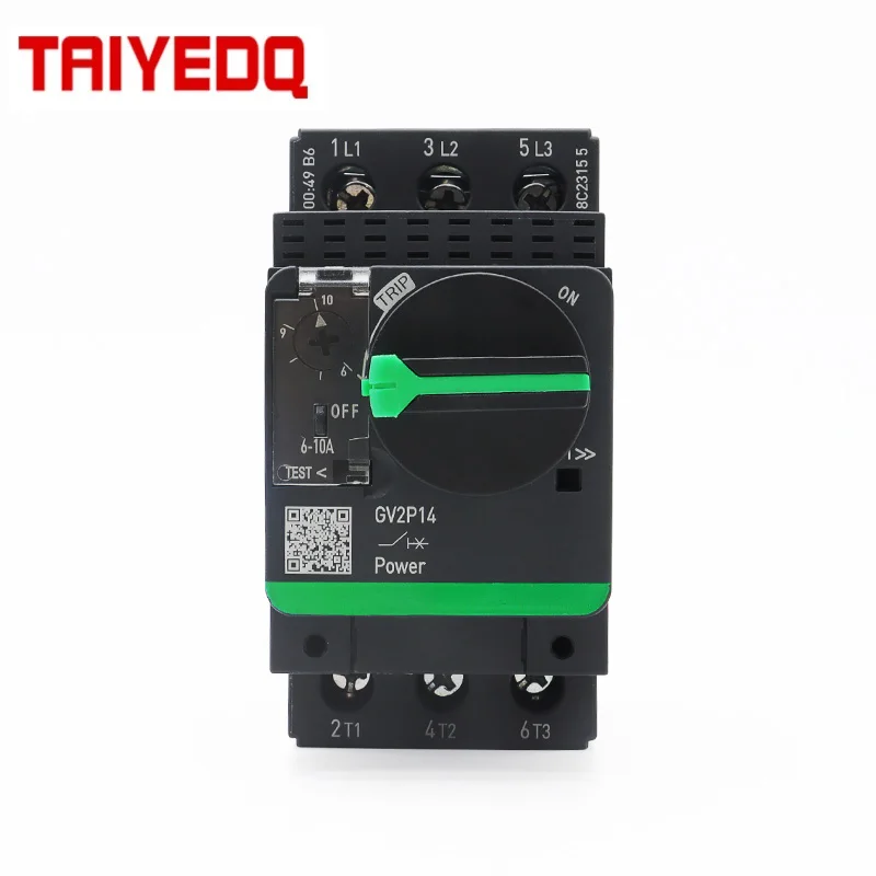 Motor leistungs schalter knopf steuert Motor isolation Kurzschluss schutzsc halter gv2-p1. 5-32a thermo magnetisch Image