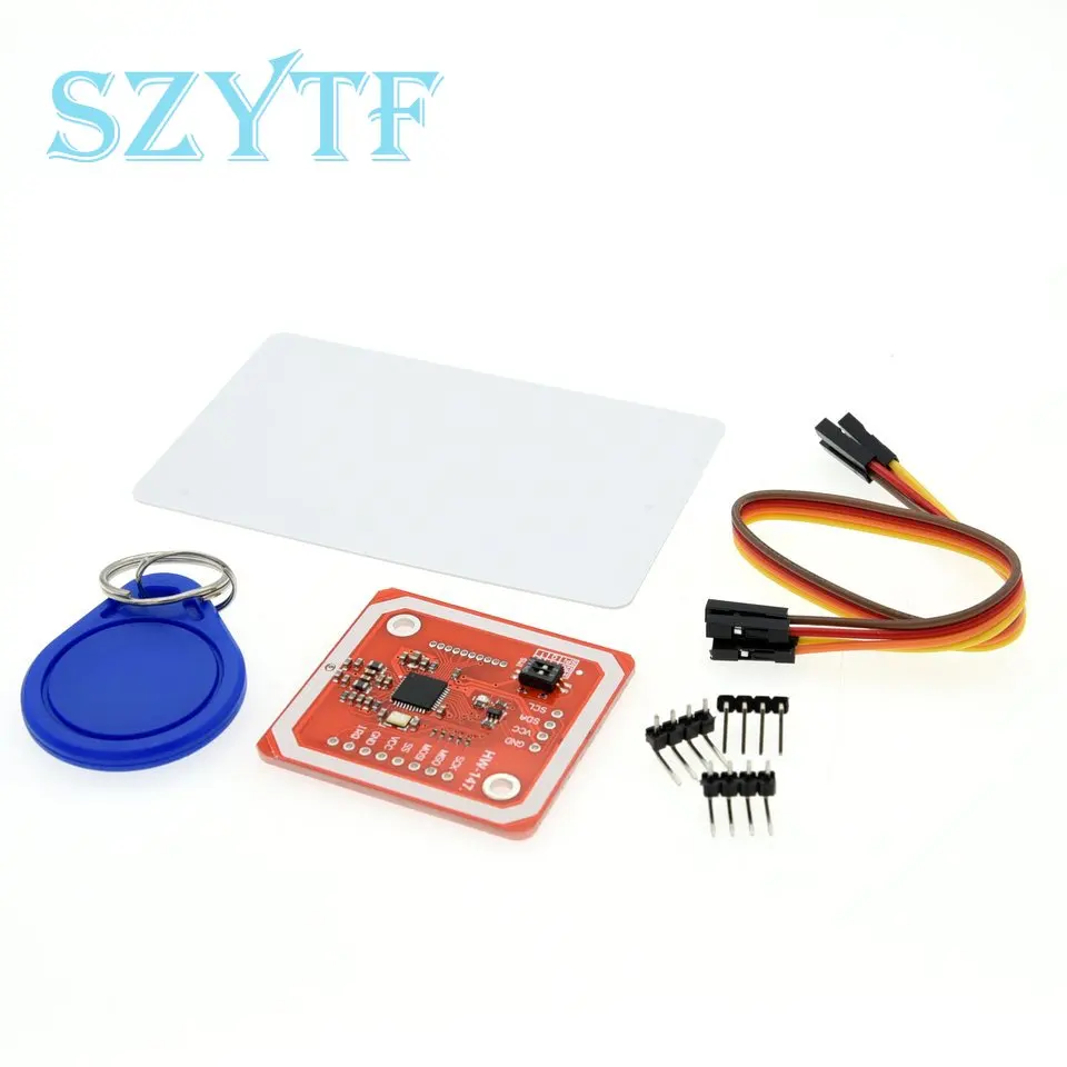 Pn532 nfc rfid drahtloses modul v3 benutzer kits leser schreiber modus ic s50 karte pcb attenna i2c iic spi hsu für arduino Image