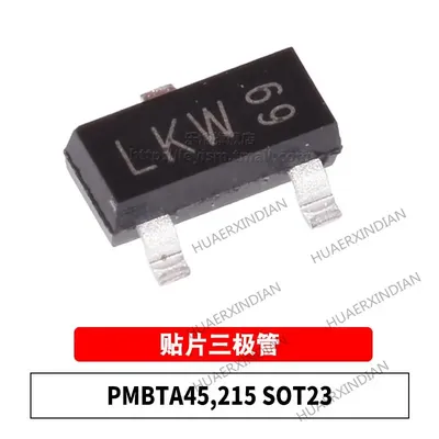10PCS Neue und Original PMBTA45,215 SOT-23 LKW NPN 500V/150mA Image
