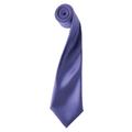 Premier - "Colours" Krawatte für Herren/Damen Unisex (Violett)