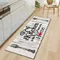 Modern Kitchen Mat Bathroom Entrance Doormat House Hallway Non-Slip Foot Rug Home Living Room