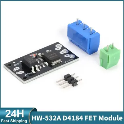 10-3pcs HW-532A d4184 isoliert mosfet mos rohr fet modul pwm modulation ersatz relais platine felde ffekt rohr modul Image