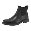 Chelseaboots TIMBERLAND "Stormbucks Chelsea", Gr. 47,5, schwarz, Leder, Textil, sportlich, Schuhe, Stiefelette, Winterschuhe, Ankle Boots