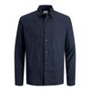 Logan Solid Shirt - Marineblauer Blazer