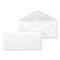 "Universal Office Products 35210 Open-Side Business Envelope, #10, Monarch Flap, Gummed Closure, 4.13 x 9.5, White, 500/Box - Box of 500 Envelopes"