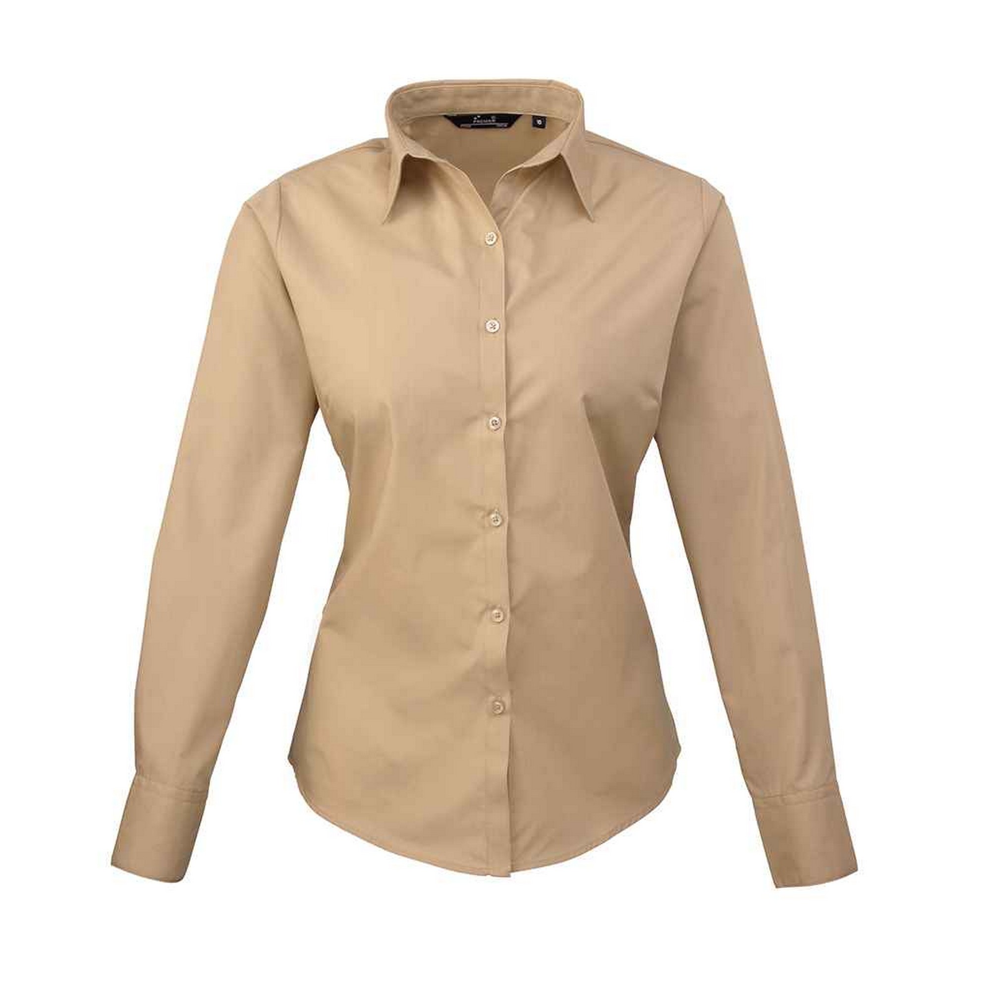 Premier - Hemd für Damen Langärmlig (Khaki) Image